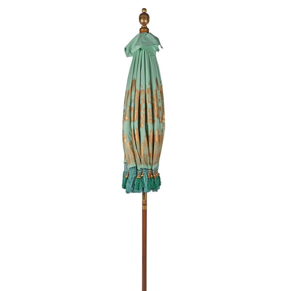 Hand Painted Parasol and Base