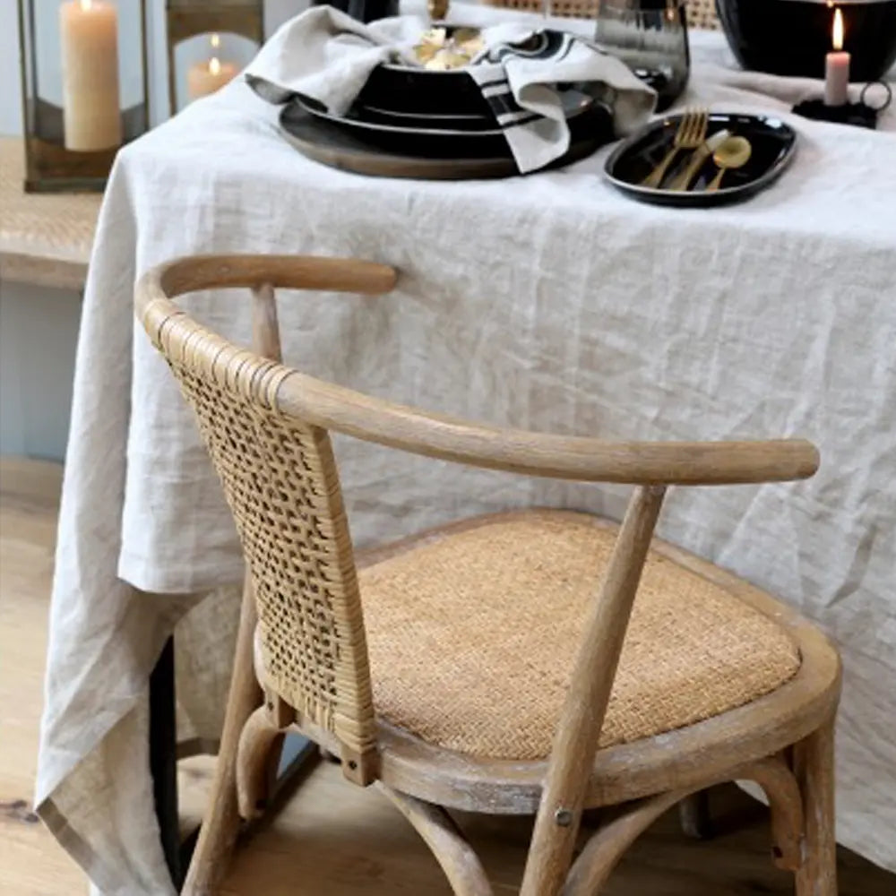 French Chair Wicker Seat
